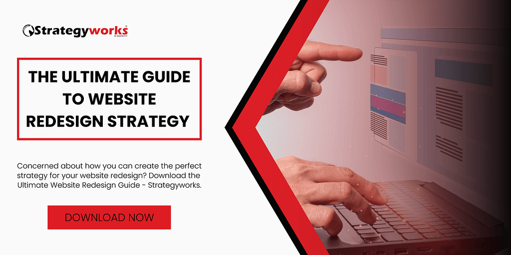 Website redesign strategy