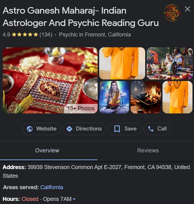 The Astro Ganesh Maharaj Case Study Screenshot 2022 12 14 141410